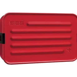 SIGG Metal Food Box Large Broodtrommel Large - Rood