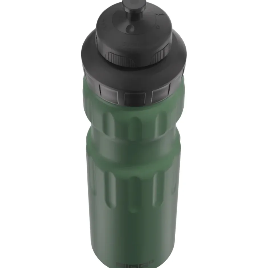 Outdoor Flessen & Thermosflessen < SIGG WMB Sports Drinkfles 0.75L - Green Leaf Touch