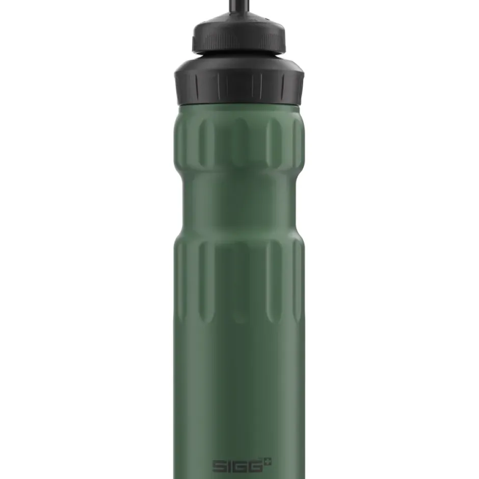 Outdoor Flessen & Thermosflessen < SIGG WMB Sports Drinkfles 0.75L - Green Leaf Touch
