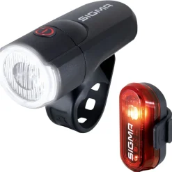 SIGMA Aura 30 / Curve-set - Voorlamp + Achterlicht