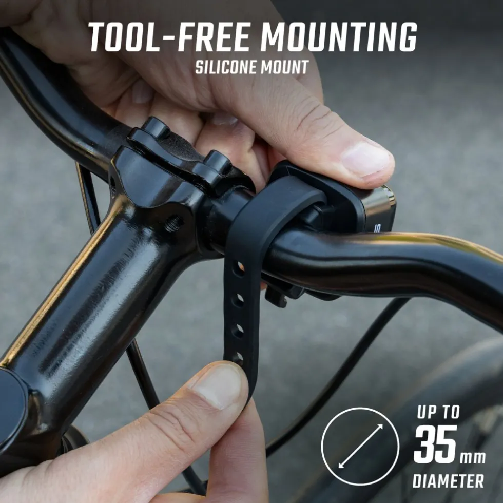 SIGMA AURA MICRO Set - Voorlamp + Achterlamp - RIDE SAFE TO SCHOOL