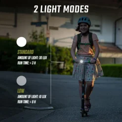 SIGMA AURA MICRO Set - Voorlamp + Achterlamp - RIDE SAFE TO SCHOOL