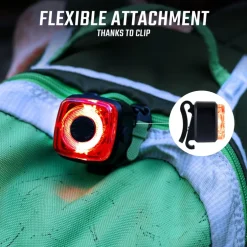SIGMA AURA MICRO Set - Voorlamp + Achterlamp - RIDE SAFE TO SCHOOL