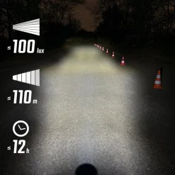 Verlichting|Verlichting Op Batterijen < Sigma Sport SIGMA Aura 100 Set / Blaze Link - Fietslamp Vooraan (Schroefbevestiging) + Fietslamp Achteraan
