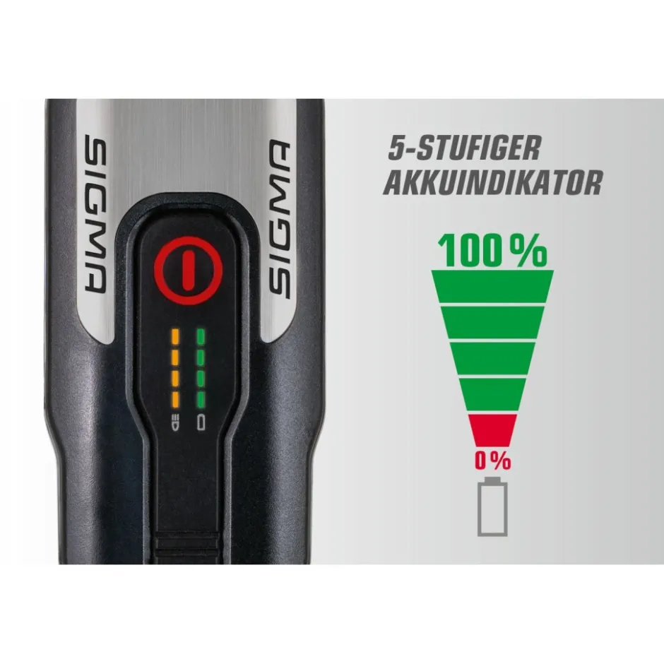 Voorlampen|Verlichting < Sigma Sport SIGMA Aura 80 USB Voorlamp