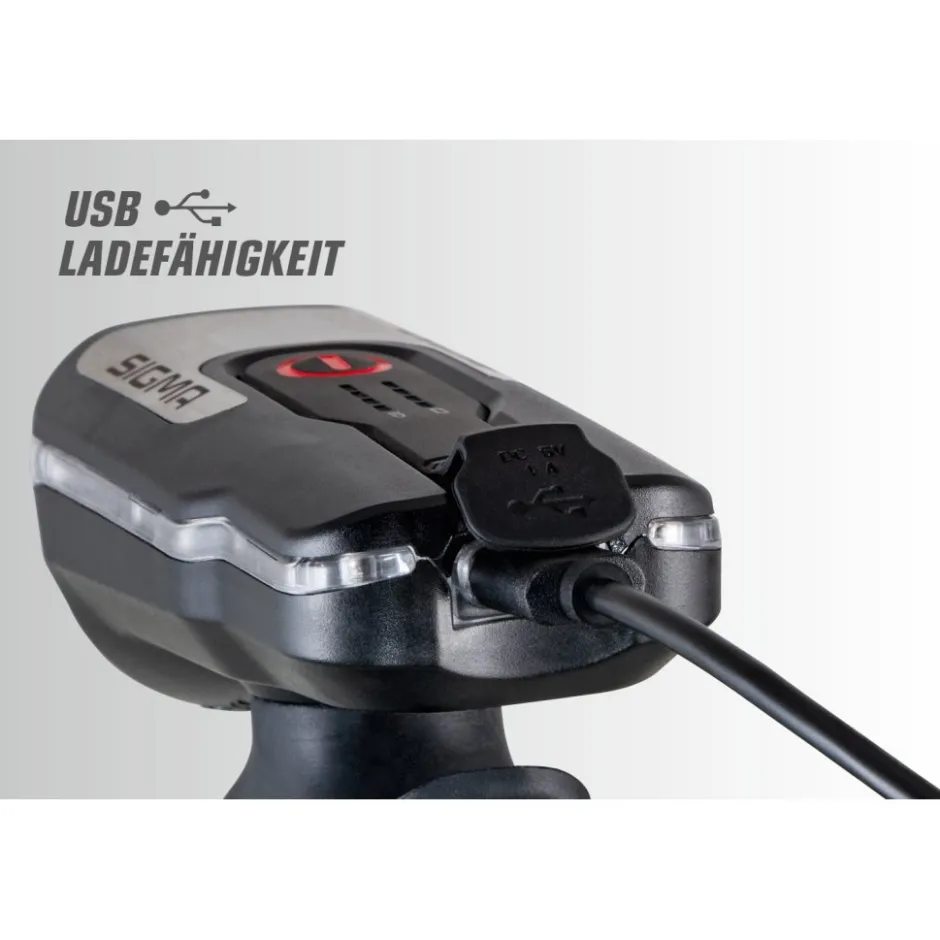 Voorlampen|Verlichting < Sigma Sport SIGMA Aura 80 USB Voorlamp