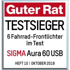SIGMA Aura 60 USB Voorlamp