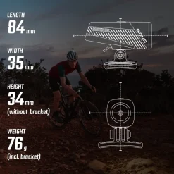 Hoofdlampen & Helmlampen|Hoofdlampen & Helmlampen < Sigma Sport SIGMA Buster 150 HL Helmlamp