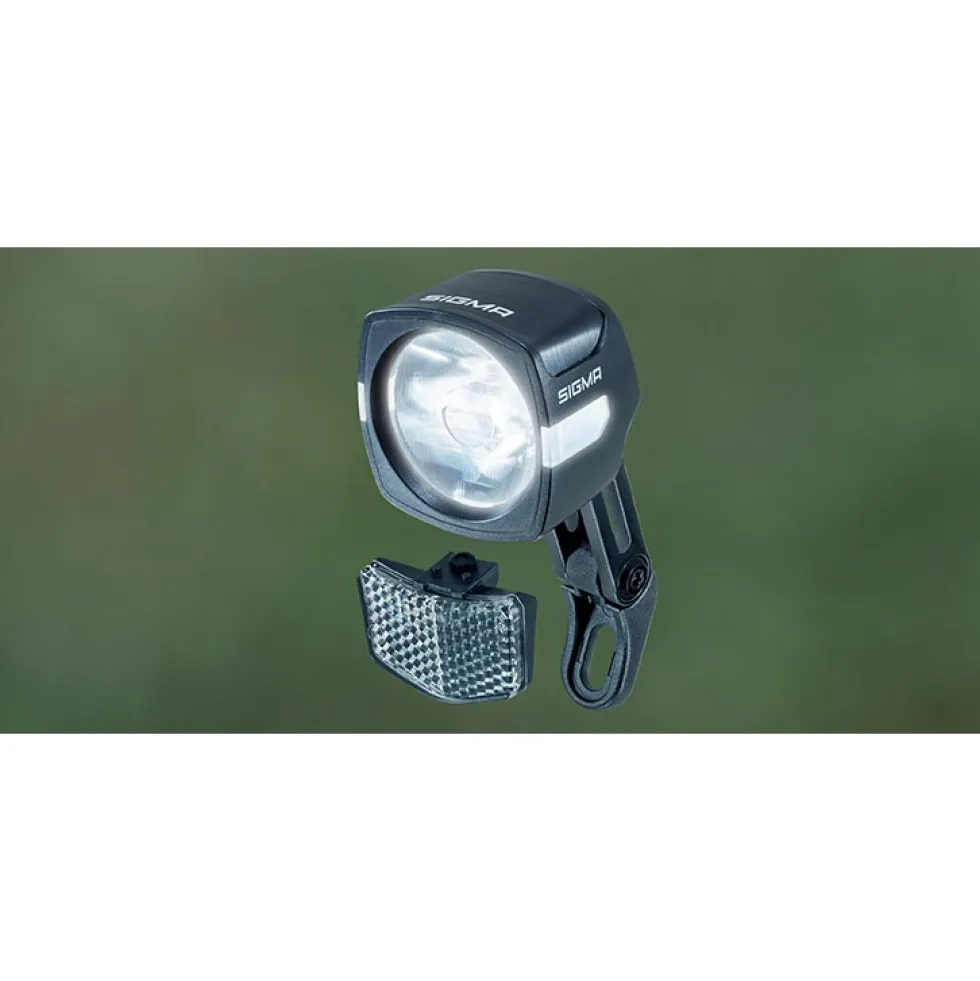 SIGMA EOX FL 100 E-Bike Fietslamp Vooraan - zwart