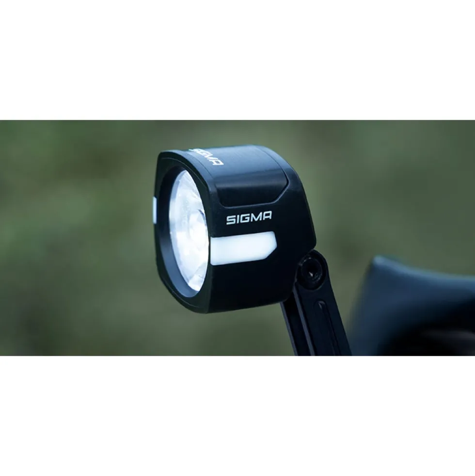 SIGMA EOX FL 100 E-Bike Fietslamp Vooraan - zwart