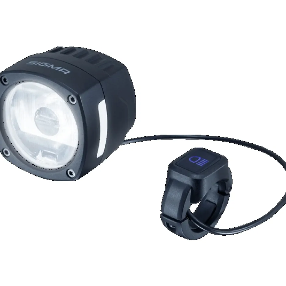 E-Bike Verlichting < Sigma Sport SIGMA EOX FL 170 HB E-Bike Fietslamp Vooraan - zwart