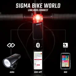 Verlichting|Achterlampen < Sigma Sport SIGMA RECO 80 Link Radar met StVZO Fietsachterlicht