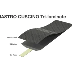 Stuurlint < SILCA Nastro Cuscino Stuurlint 2.5 - zwart