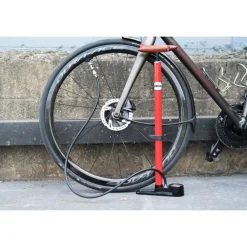SILCA Pista Vloerpomp - incl. Manometer 220 psi Rood