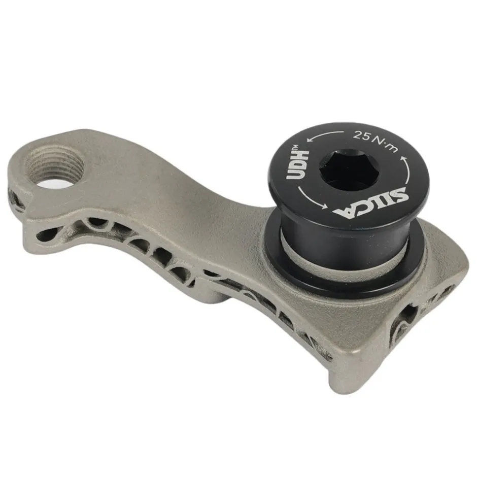 Derailleurpads < SILCA Titanium Derailleurhanger UDH DM - Shimano - zilver