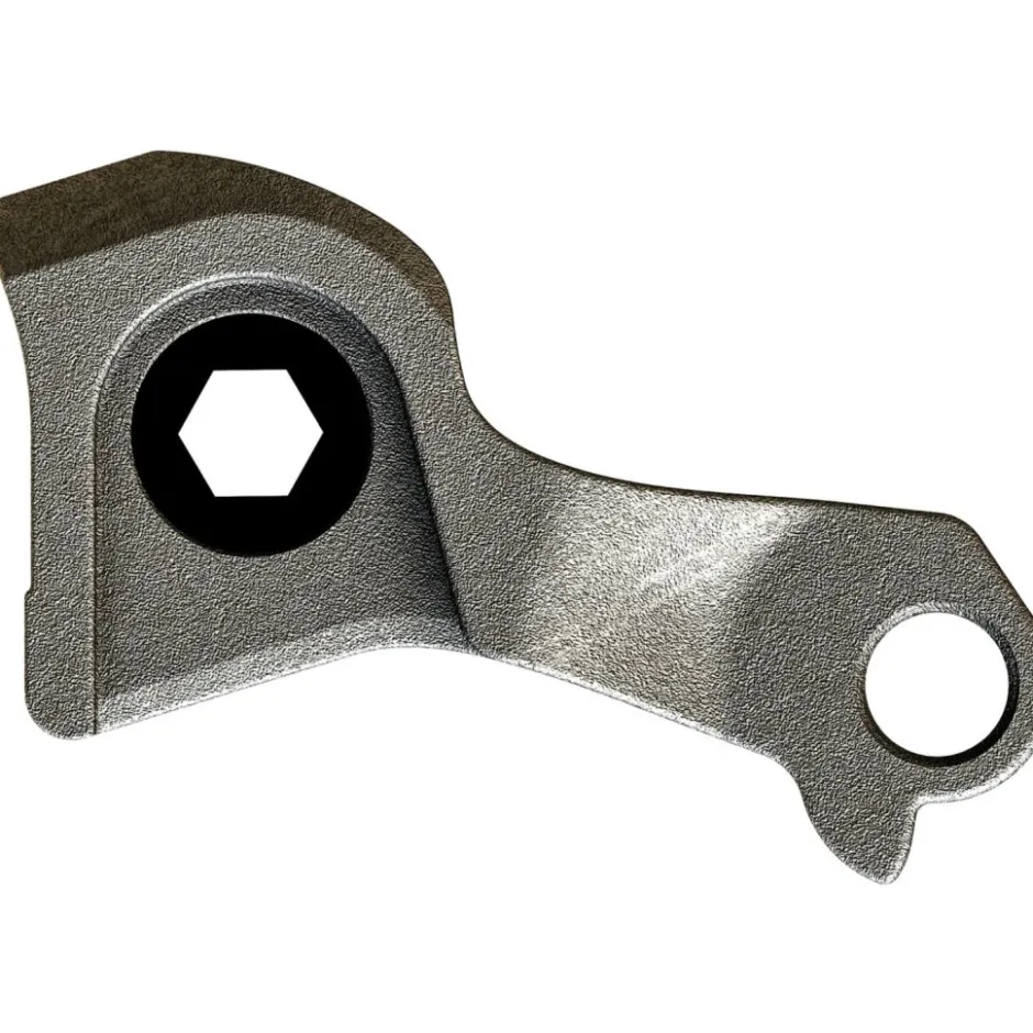 Derailleurpads < SILCA Titanium Derailleurhanger UDH DM - Shimano - zilver