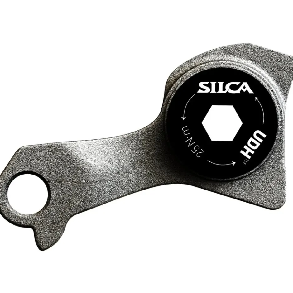Derailleurpads < SILCA Titanium Derailleurhanger UDH DM - Shimano - zilver
