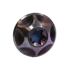 SILCA Titanium Fleshouderschroeven - M5x12 - 4 Stuks - royal purple