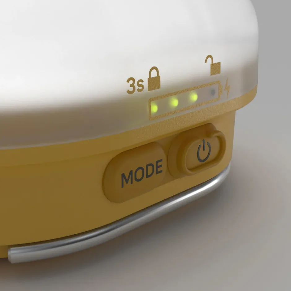 Outdoor Lampen < SILVA Glow Recharge Lantaarn - geel