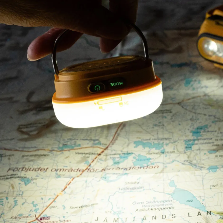 Outdoor Lampen < SILVA Glow Recharge Lantaarn - geel