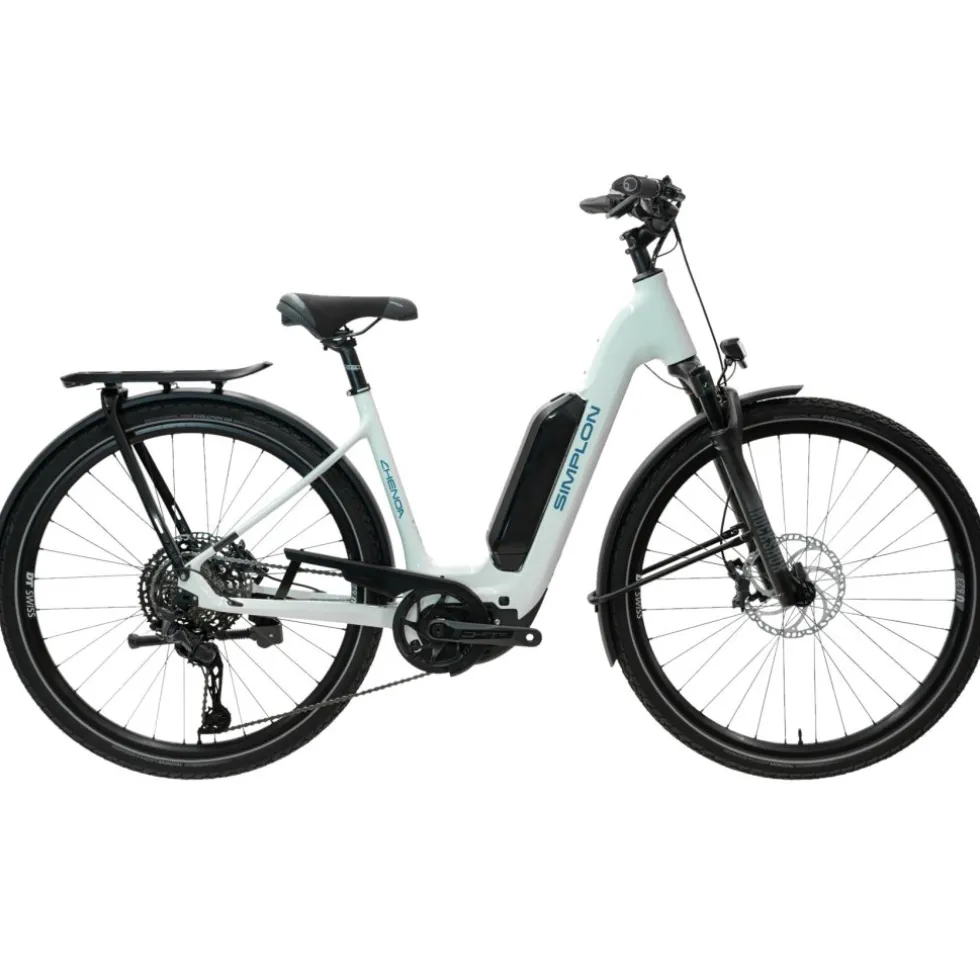 Simplon CHENOA 365 :e Low - Easy Entry City E-Bike - 2025 - Glacier White/Deep Glacier Glossy