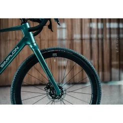 Simplon GRID CORE - Carbon gravel bike - 2026 - Dark Pine Green/Polished Silver Metallic