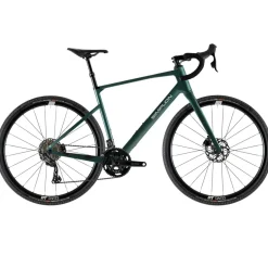 Simplon GRID ULTIMATE - Carbon Gravel Bike - 2026 - Dark Pine Green/Polished Silver