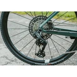 Simplon GRID ULTIMATE - Carbon Gravel Bike - 2026 - Dark Pine Green/Polished Silver