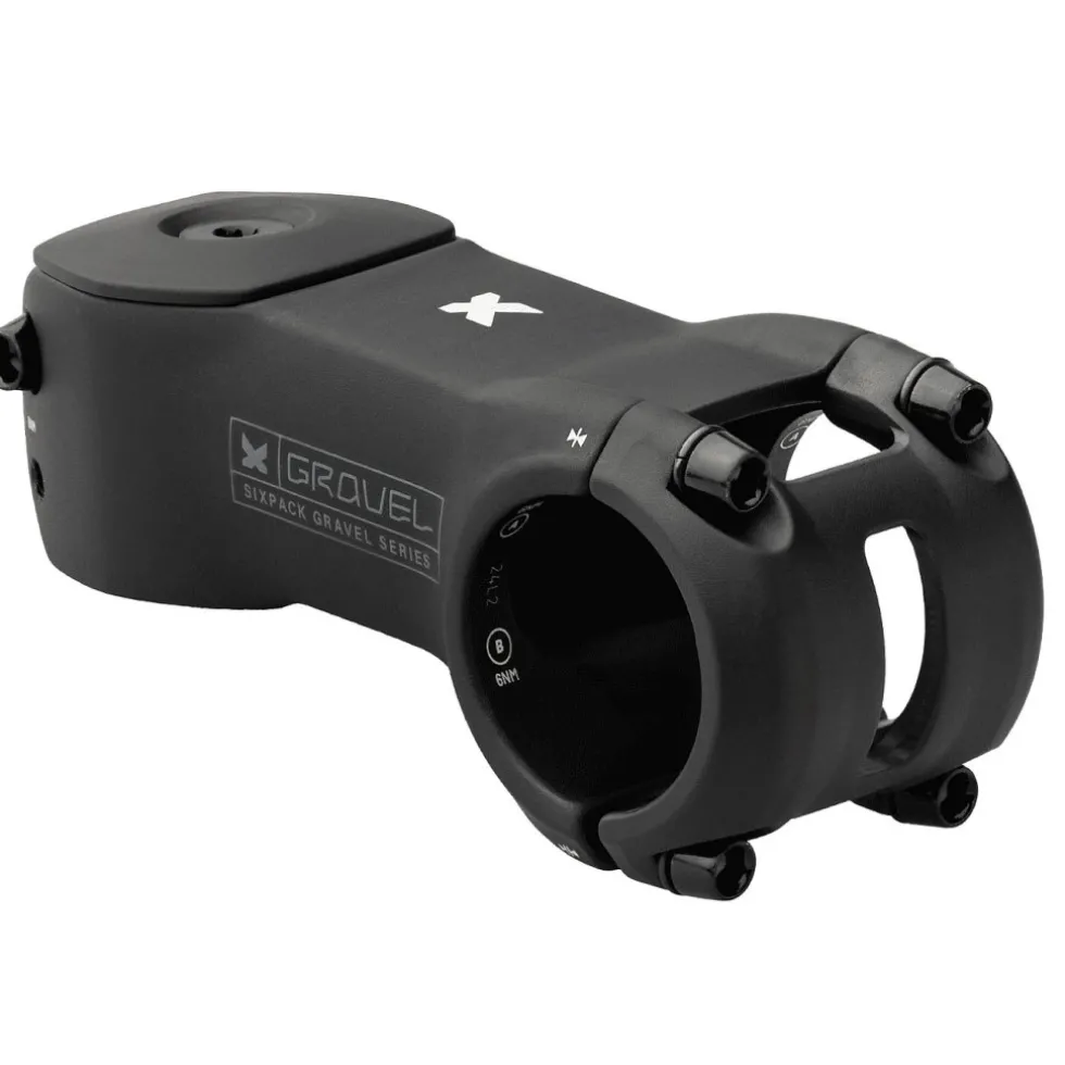 Sixpack Gravel Stuurpen 1 1/8" | 31.8 - zwart