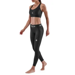 SKINS 1-Series 7/8 Long Tights Dames - Zwart