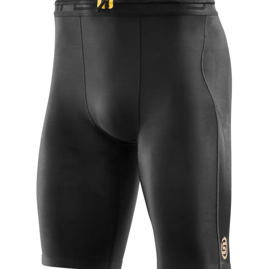 Broeken & Rokken|Broeken < SKINS 5-erie Hardoop-Haf-Tight Heren - Zwart
