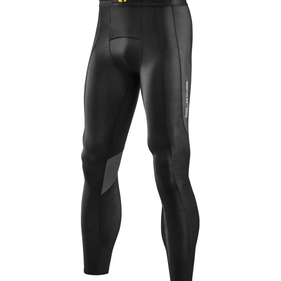SKINS 3-Series Herstel Long Tights Heren - Black/Graphite