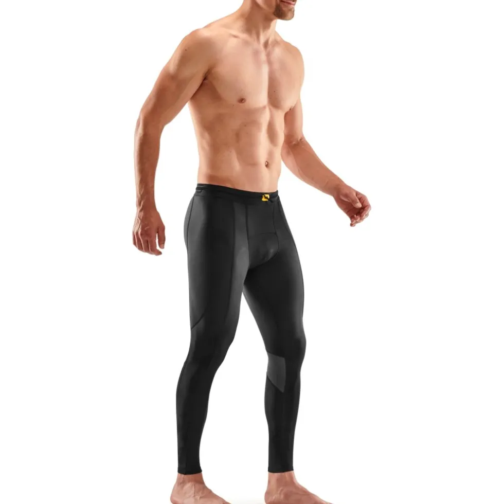 SKINS 3-Series Herstel Long Tights Heren - Black/Graphite