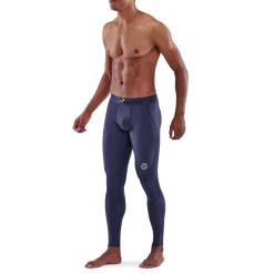SKINS 3-Series Long Tights Heren - Navy Blue