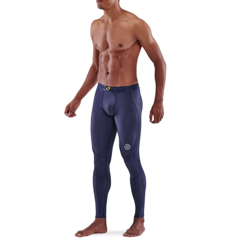 SKINS 3-Series Long Tights Heren - Navy Blue