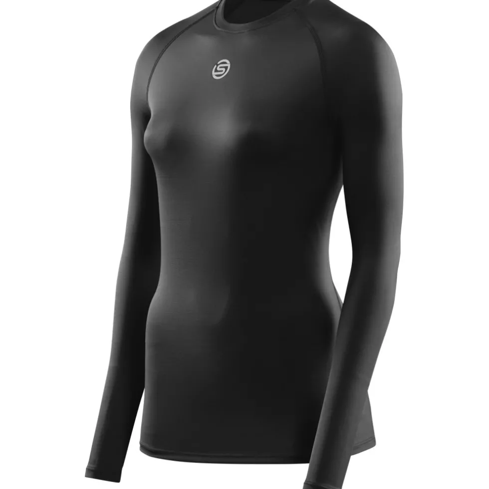 SKINS 1-Series Shirt met Lange Mouwen Dames - Zwart