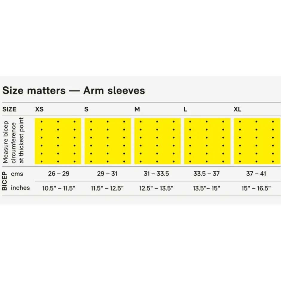 Armwarmers, Beenwarmers & Kniewarmers|Armwarmers, Beenwarmers En Kniewarmers < SKINS CYCE Compreie Armwarmer - Zwart