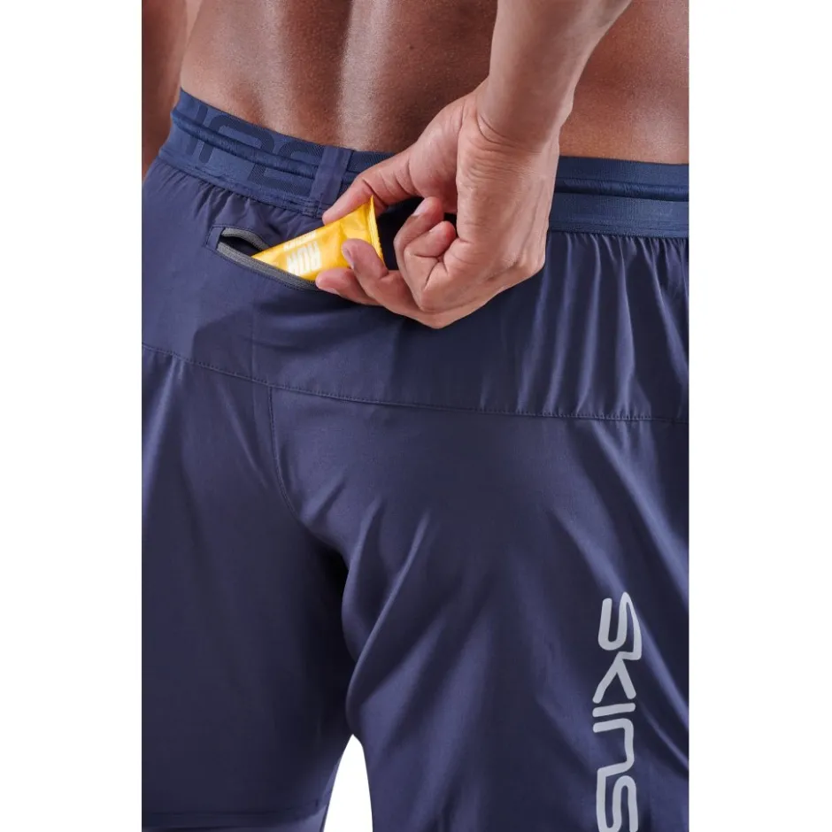 Broeken & Rokken|Broeken < SKINS 3-erie uperpoe Fitne-hort 2-in-1 Heren - Navy Bue