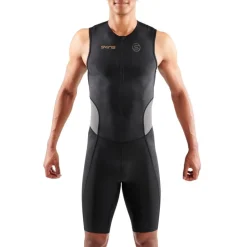 Trisuits|Trisuits < SKINS TRI Brand uit zonder ouwen Heren - Back/Carbon