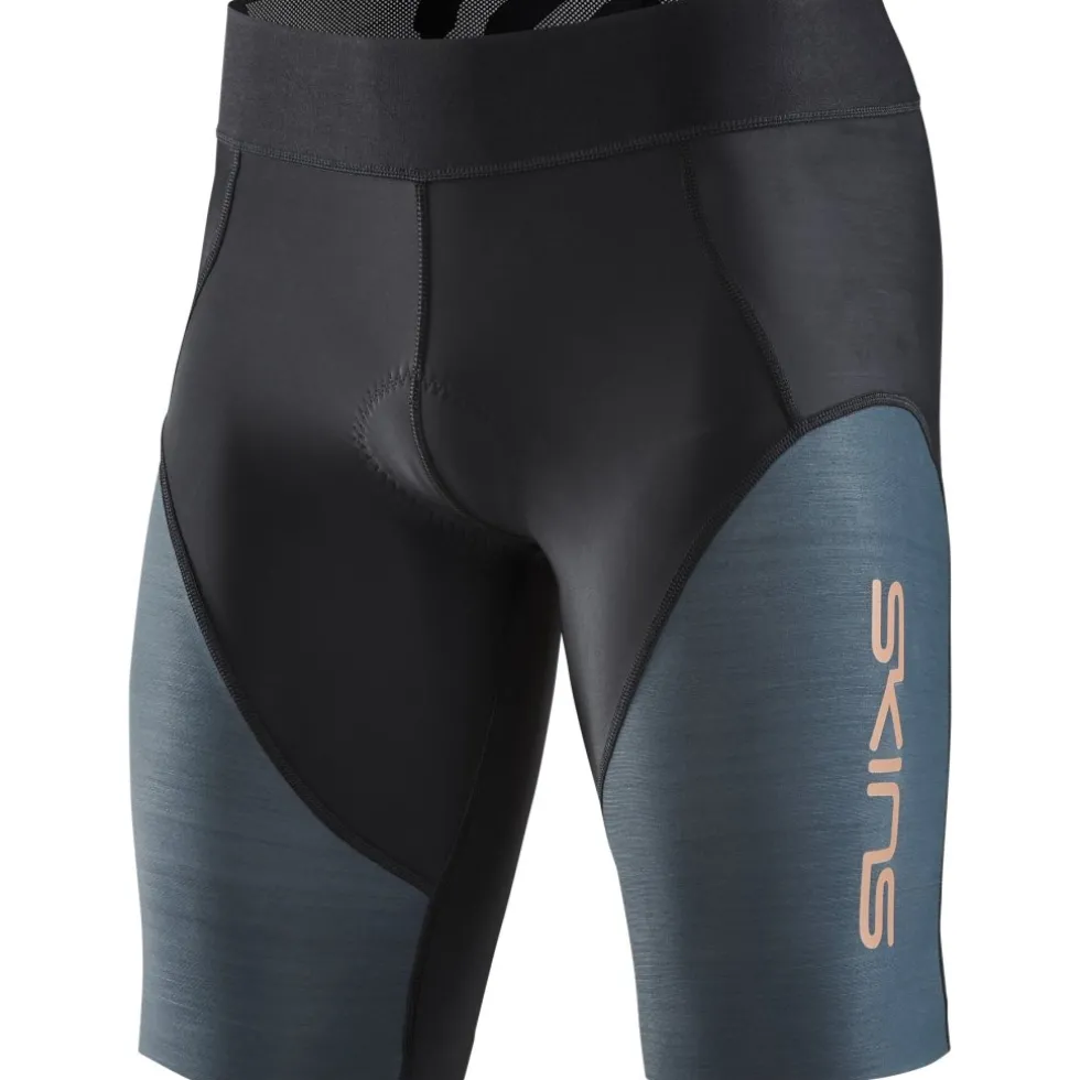 SKINS TRI Elite Short Heren - Black/Carbon