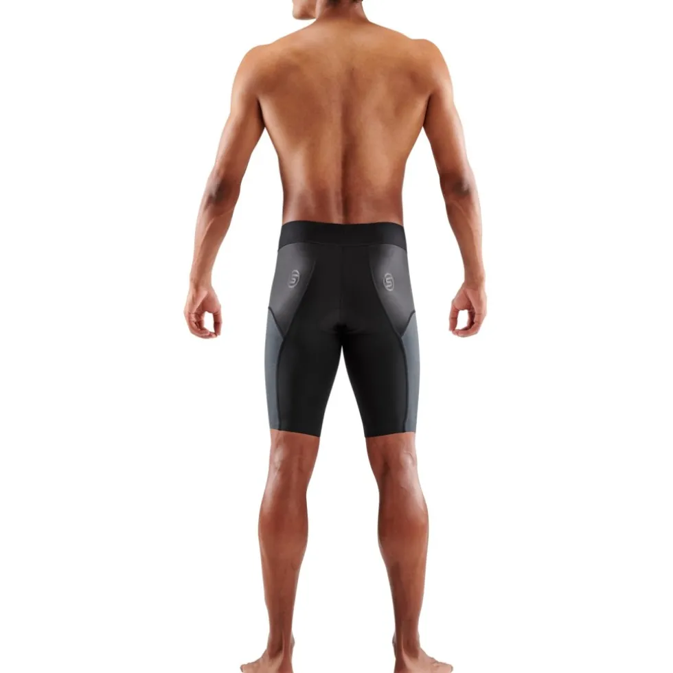SKINS TRI Elite Short Heren - Black/Carbon