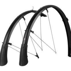 SKS Bluemels Mud Guard Set 28 Inch 45 mm - black matt