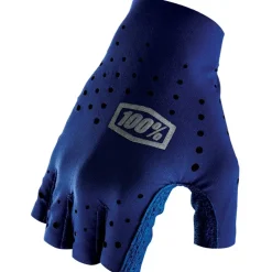 100% Sling Handschoenen met Korte Vingers Heren - navy