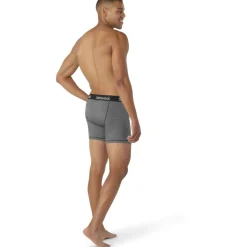 Baselayers < SmartWool Boxed Boxershort Heren - 084 ediu gray heather