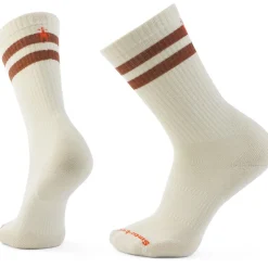 SmartWool Everyday Athletic Striped Crew Sokken - 100 natural
