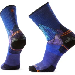 Sokken|Sokken < SmartWool Targeted Cushion ountain yth Print Crew wandesokken - 092 deep navy