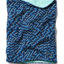 Mutsen < SmartWool Thermal Merino Omkeerbare Nekwarmer - Q45 pacific blue retro line