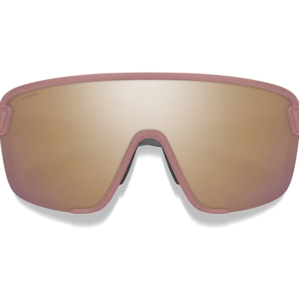Smith Bobcat ChromaPop Bril - Matte Chalk Rose - Rose Gold Mirror | Clear