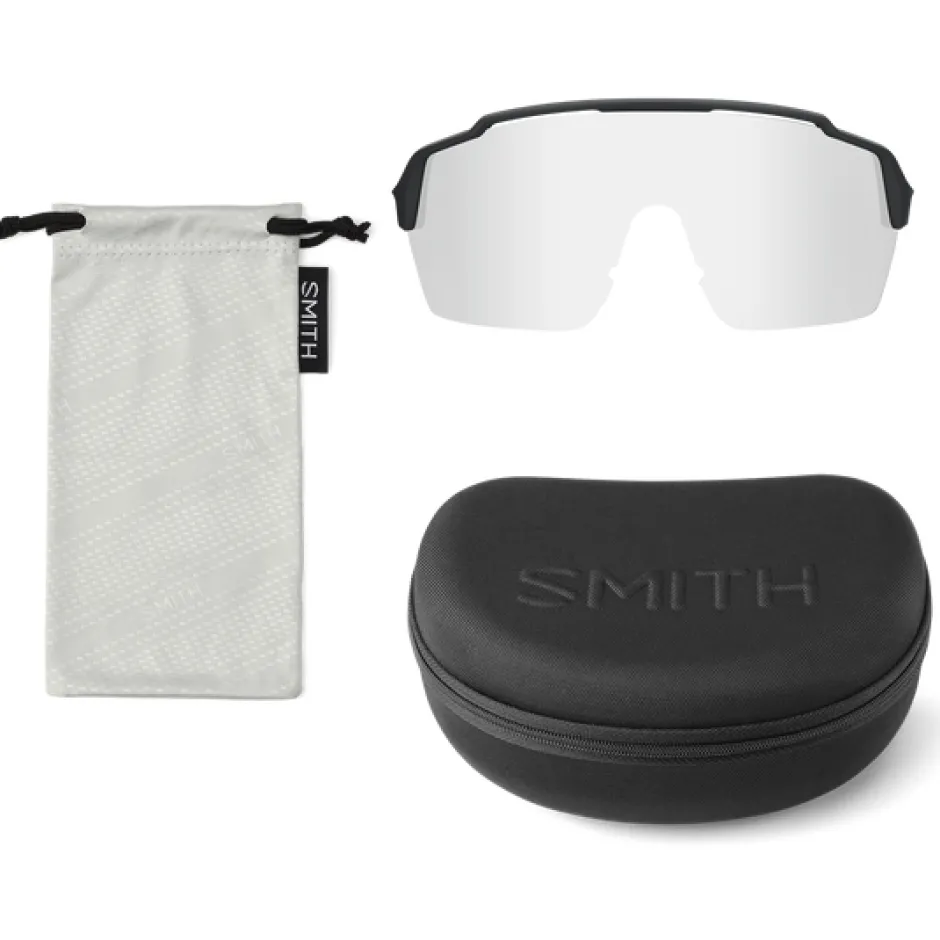 Mtb-Brillen|Racefietsbrillen < Smith Shift Split MAG Bril - Matte Tortoise - Brown Opal Mirror | Clear
