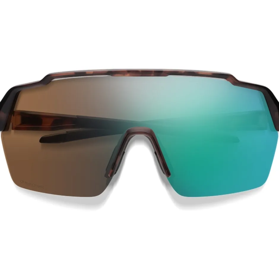 Mtb-Brillen|Racefietsbrillen < Smith Shift Split MAG Bril - Matte Tortoise - Brown Opal Mirror | Clear
